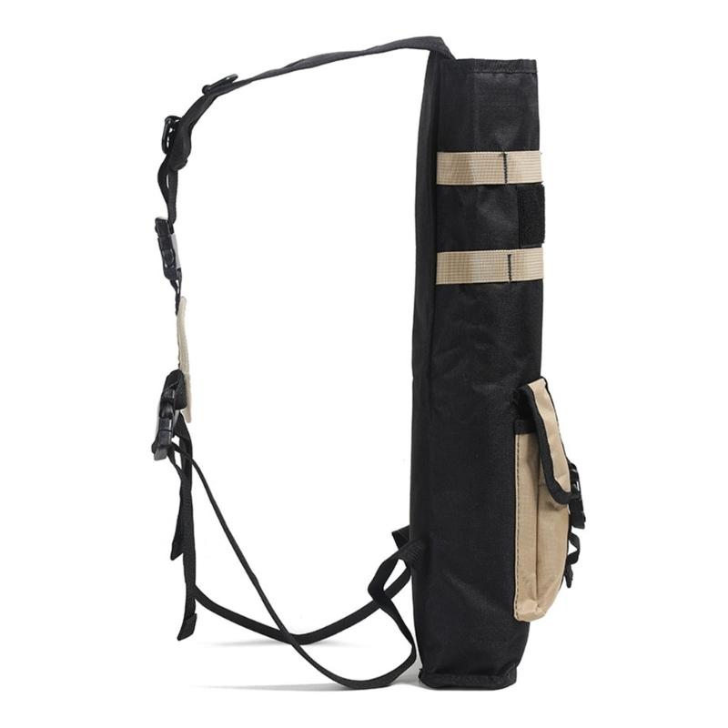 Archeries Arrows Quiver Organiser High Capacity Waterproof Oxfords Fabric With Adjustable Shoulder Strap For Travel