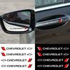 4 Pièces Autocollants Performance Poignée de Porte Logo Voiture Pour Cruze TRAX Aveo Lova Sail EPICA Captiva Malibu Volt Camaro Cobalt