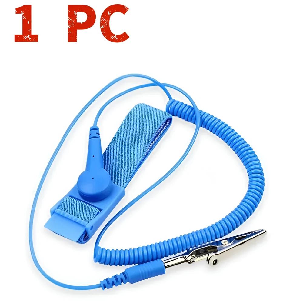 

Беспроводной беспроводной зажим антистатический антистатический браслет ESD на запястье разрядные кабели для электрика IC PLCC рабочие инструменты