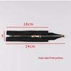 18cm Metal Teeth Zipper for DIY Handmade Bags - Coral Fleece Mesh Bag Accessories