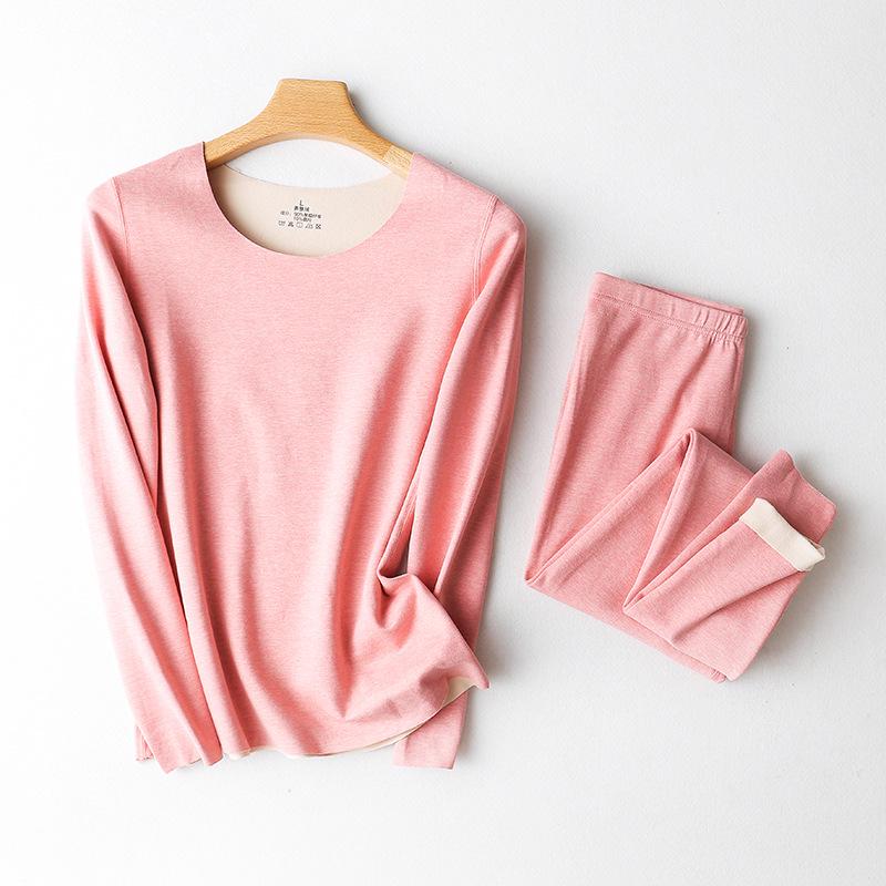 

2025 Осень/Зима Красочный Комплект Термобелья с Начесом AB-Стороны для Мужчин и Женщин Extra Extra Extra Large