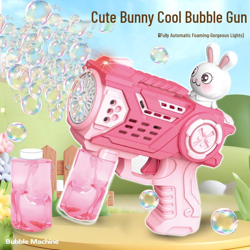 2025 Handheld Electric Bubble Blaster - Popular Kids' Toy