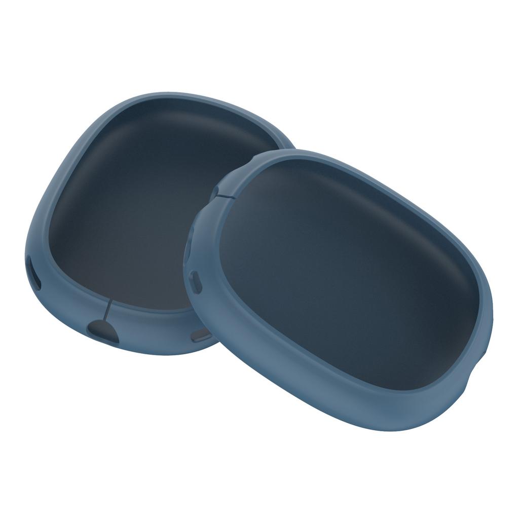 Silicone Case Cover for AirPods Max with USB-C Bluetooth-Compatible Headset Anti-Scratch Ear Pad Soft Shell Protectors
