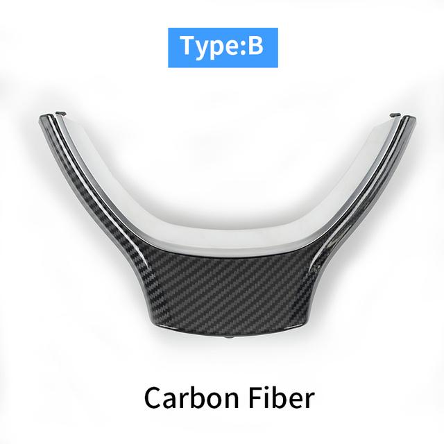 LHD RHD Car Steering Wheel Cover Trim For BMW 5 5GT 6 7 Series F10 F11 F07 F06 F12 F01 F02 2009-2016 Replacement