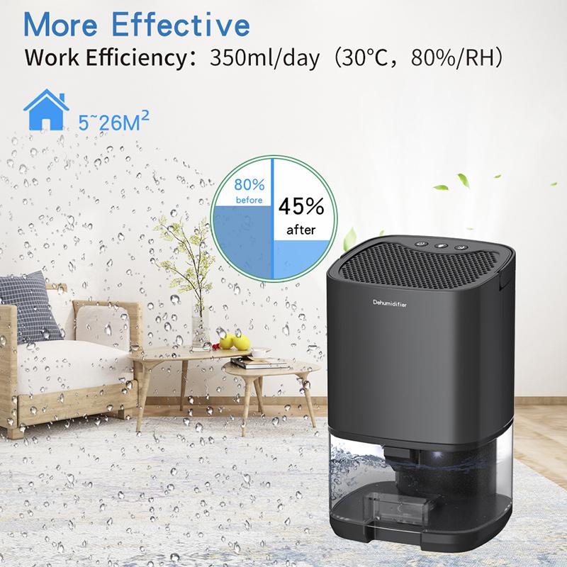 Air Dehumidifier Portable Mute Moisture Absorbers Machine Air Dryer For Home Bedroom Office Kitchen Deodorizer Dryer