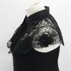 Vintage Floral Lace Lapel Fake Collar for Women Hollow Necklace Choker False Collars Female Dress Party Detachable Collars