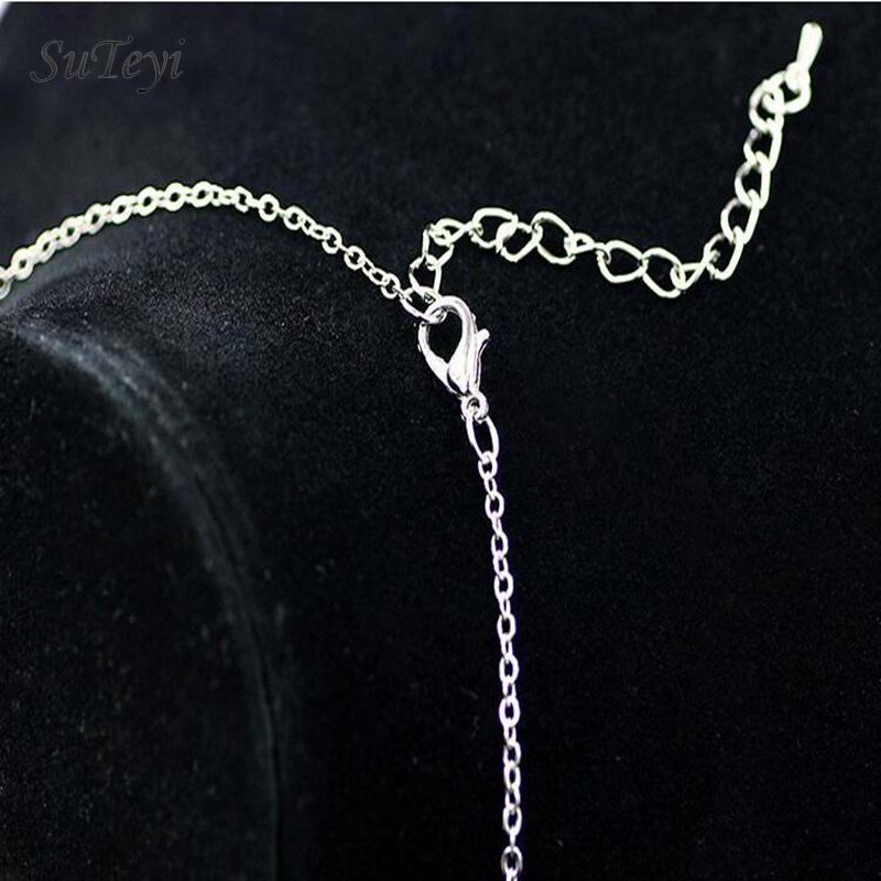 Round 25 Rune Letter Pendant Necklace Silver Color Stainless Steel Disc Viking Necklaces For Women Men