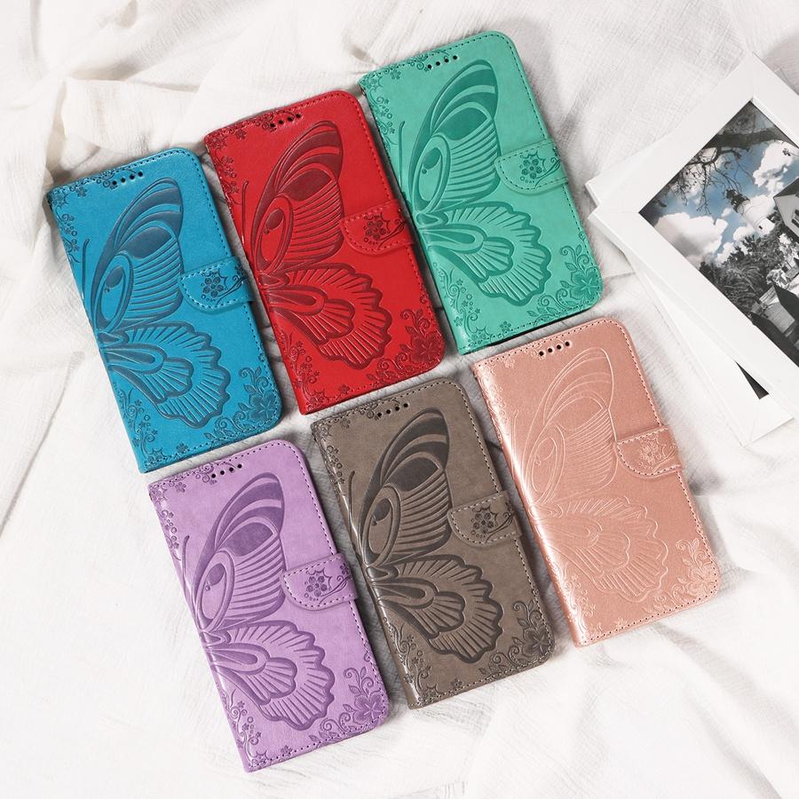 Embossed Butterfly Leather Phone Case for Motorola Moto G15 G35 G55 G75 G85 G24 G34 G54 G32 G73 G13 Edge 50 Card Slots Wallet Case with Strap