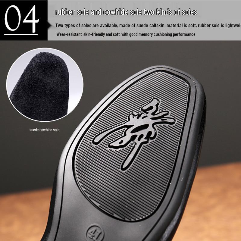 Men's Modern Soft Sole Latin Dance Shoes - Adult Square and Standard Dance Footwear