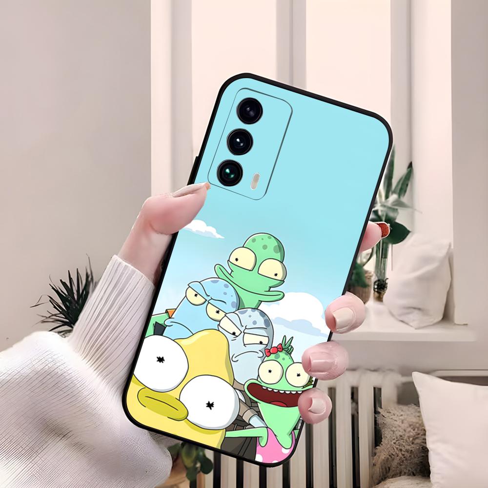 

Cartoon S-Solar OppositesES Phone Case For Samsung S26 S25 Edge S24 S23 S22 S21 Ultra Plus Fe A55 56 15 4G 5G Galaxy Silicon Cov Galaxy A56 5G