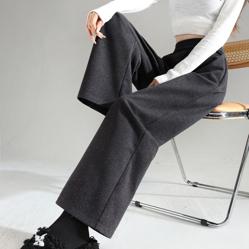 

TonLion 2025 Women s Wool Blend Cropped Cigarette Pants XL