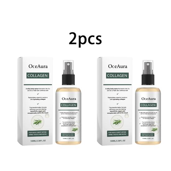 OceAura Jemný hydratační tělový sprej Přenosný Osvěžující a hydratační pro celé tělo Denní sada péče o pleť 100 ml