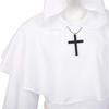 Wizard Costume Halloween Cosplay Medieval Friar Robe Priest Costume Ancient Clothing Christian Suit Cloak Halloween