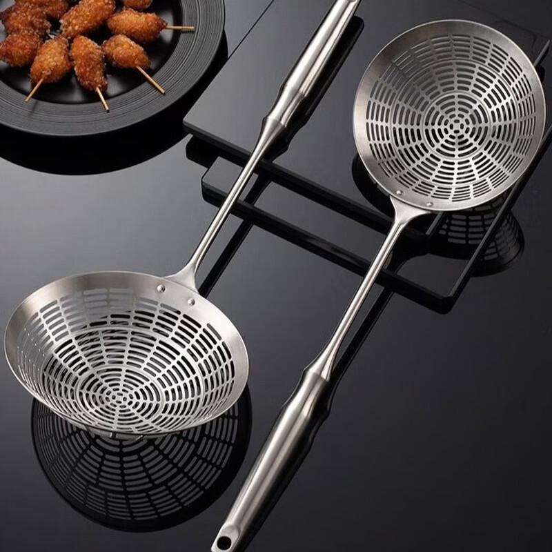 Multipurpose Stainless Steel Kitchen Strainer Spoon