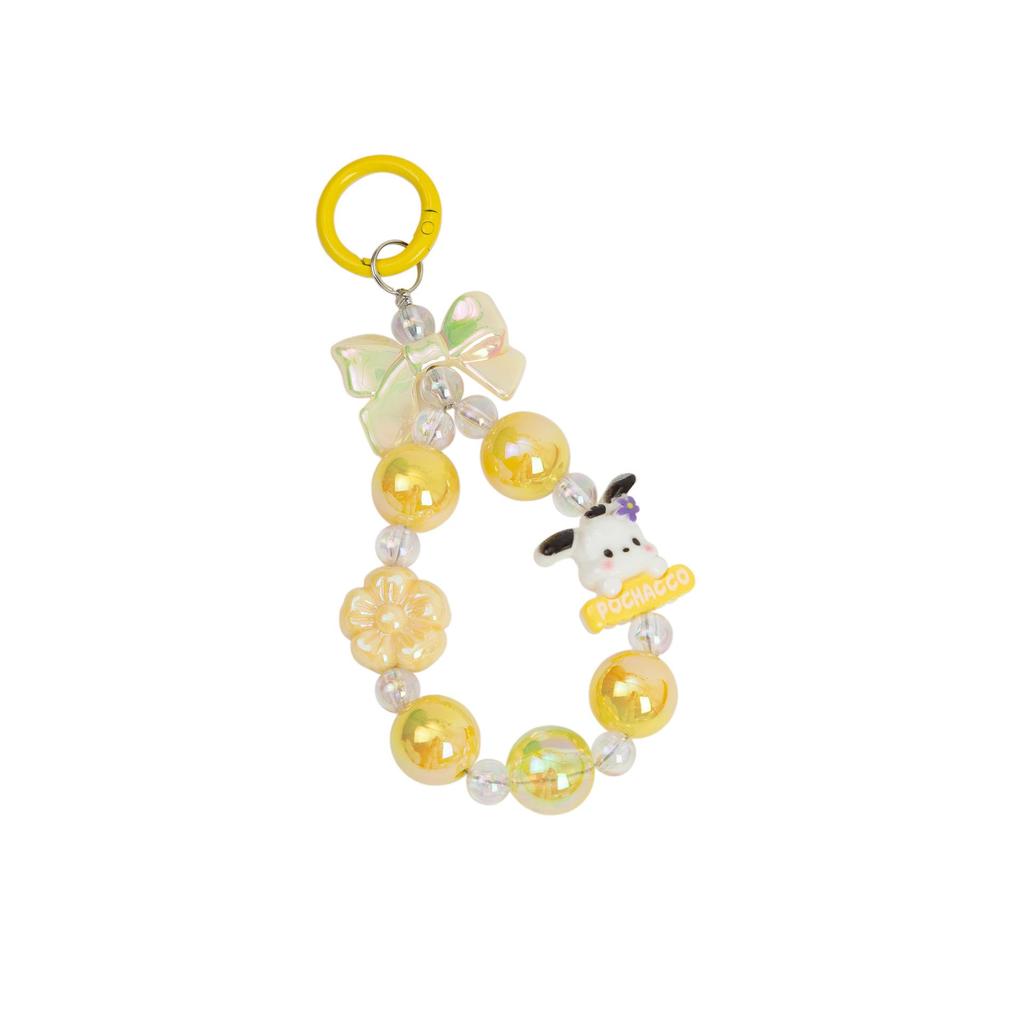Colorful Sanrio Bow Cartoon Beaded Phone Chain & Keychain