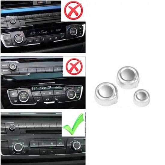 A/C Temperature Control Button Knob Cover for BMW 4Serie F32/33 F36 MT 2013-2018