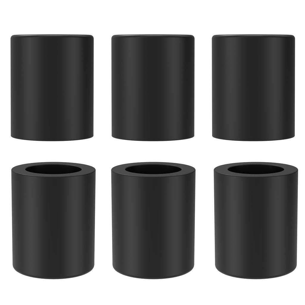 6Pcs Magnetic Straw Cap Silicone Enclosed Magnet Design Straw Cover Protector Compatible with BrüMate All Era and Resa Bottle