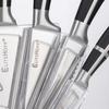 9-Piece Kitchen Knife Set In A Stand With Sharpener And Scissors E-6262