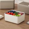 Rechteckige Edelstahl-Lunchbox 500ml Auslaufsicheres Design Wärmeisolierend Lunchbox Große Kapazität Versiegelter Deckel