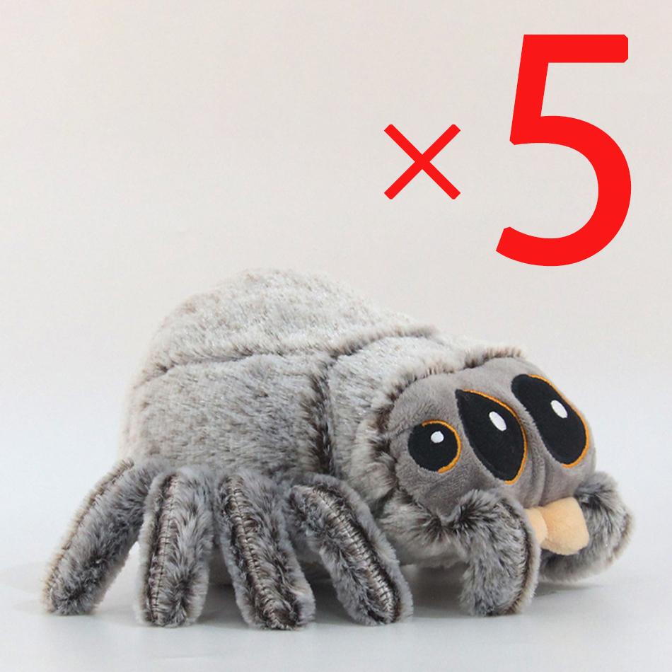 Peluche Ragnetto Carino, Peluche Morbido, Bambola Cartone Animato per Bambini, Decorazione Stanza Giochi Film, Regalo di Compleanno