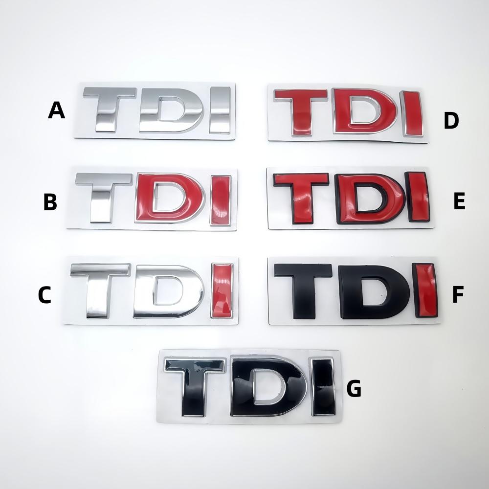 Car Logo 3D Metal Car Side Wing/Trunk Body/Bumper Badge Sticker Suitable for MK4 MK5 B6 Golf Jetta  A3 A4 A5