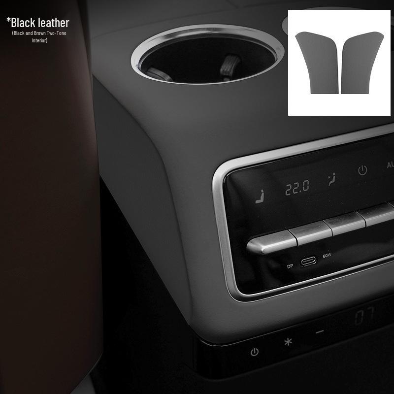 Ideal L8 Original Car Leather Interior Accessories: Central Control Panel, Armrest Box Cover – Same Color Modification.