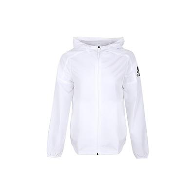 Women's Windbreaker Hooded Jacket White CV5476