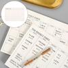 Monthly Calendar Pad Tear-Off Collections Sheets Tasks Scheduler Organizer for