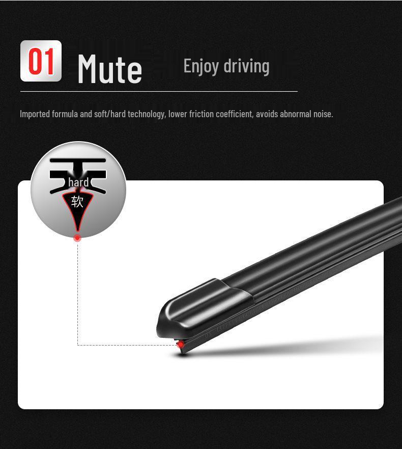 Dongfeng Yufeng P1621 EV19 Frameless Wiper Blade for S16 - 20" Model