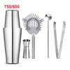 1/6/9/11pcs Boston Shaker Professional Stainless Steel Bartender Wine Cup Cocktail Mixer Martini Cocktail Shaker Bar Set 5