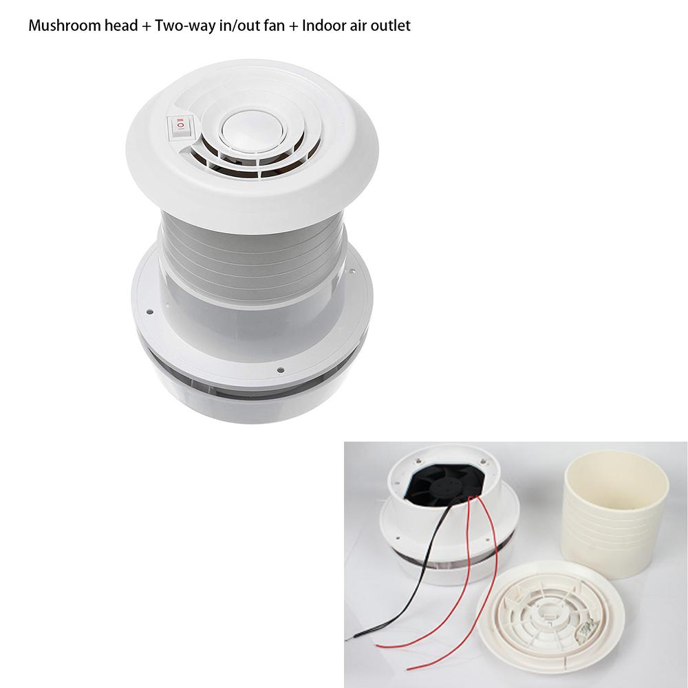 12V RV Strong Wind Mushroom Head Exhaust fan RV Caravan Car Motorhome Roof Vent Ventilation Cooling Exhaust Fan