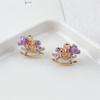 Three-Dimensional Colorful Carousel Alloy Pendant for DIY Jewelry