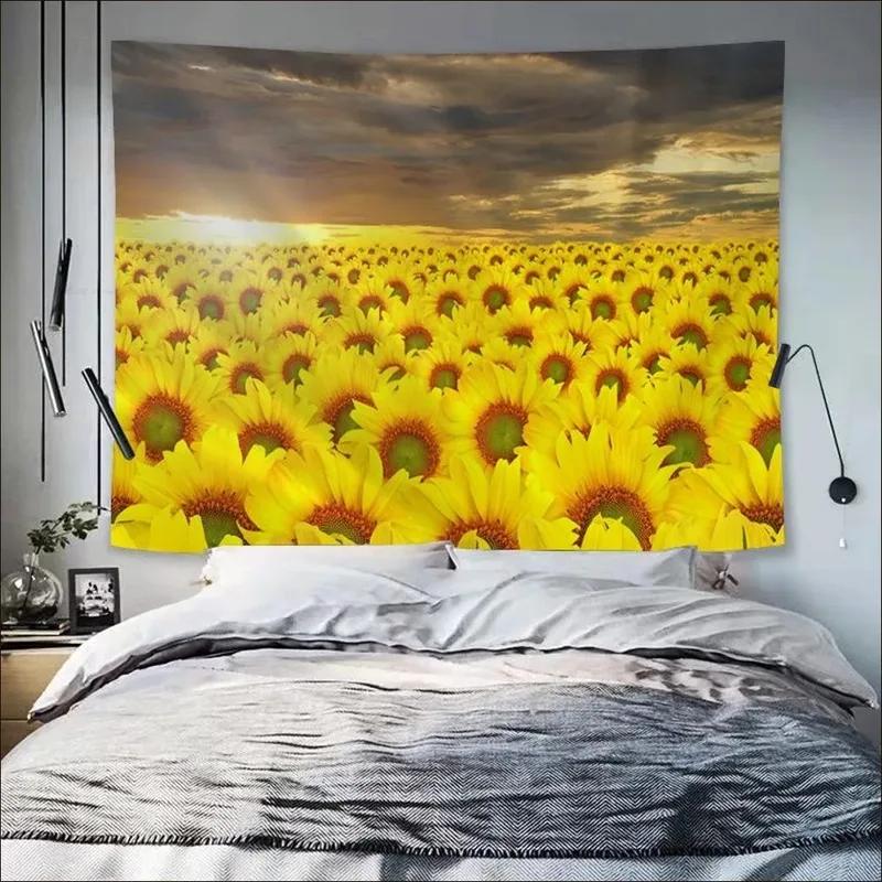 Цветочный гобелен с подсолнухом — фото 10