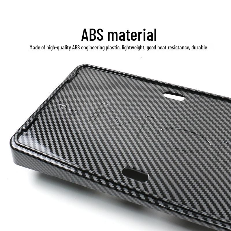 Clip-on Full Wrap License Plate Holder for Refreshed Tesla Model 3