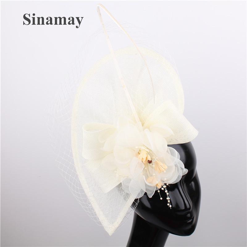 

European And American New Mesh Hairpin Bridal Hair Accessories Banquet Party Performance Hemp Top Hat Ball Headdress