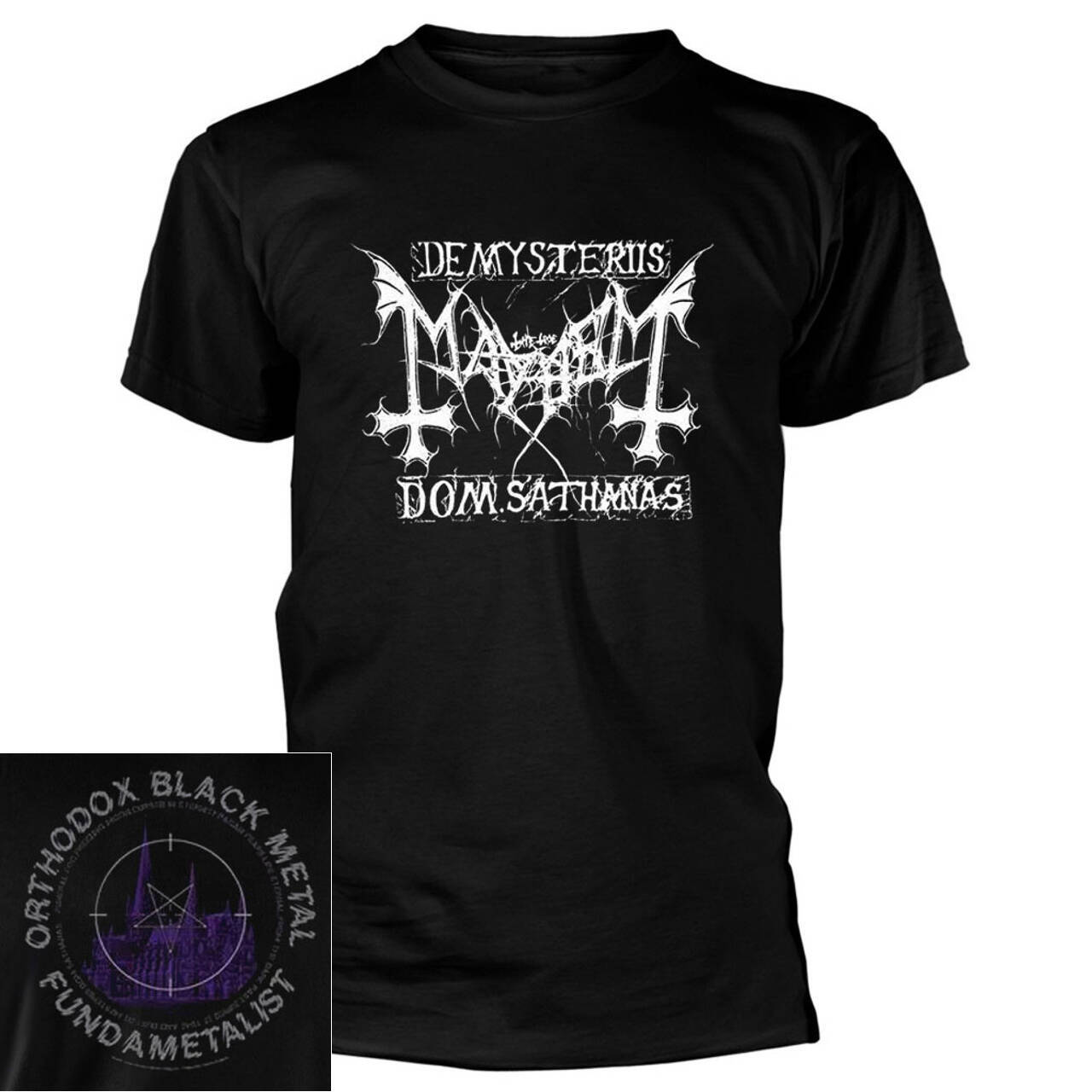 Mayhem Orthodox Black Metal Shirt S M L XL XXL T-Shirt Official Band Tshirt M