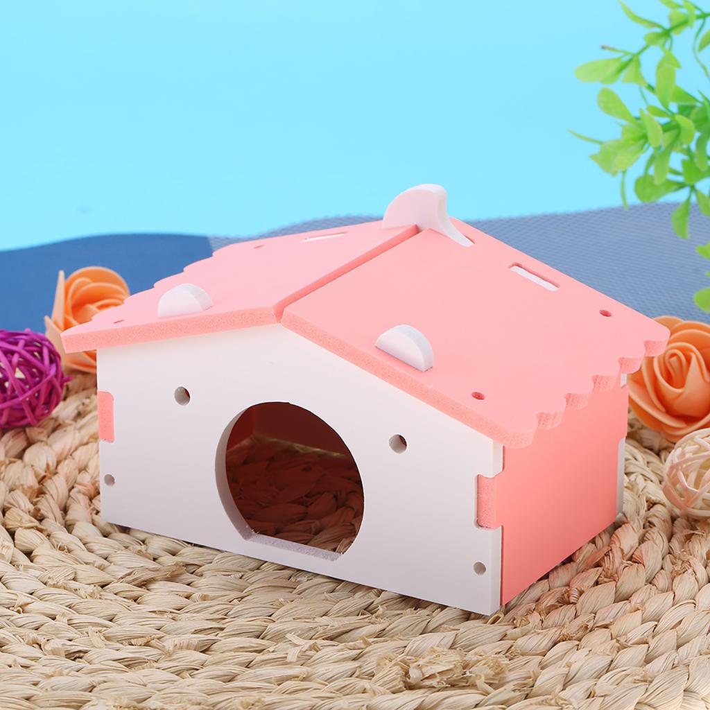 Waterproof Assembling Cute Fashionable Sleeping House for Pet Hamster
