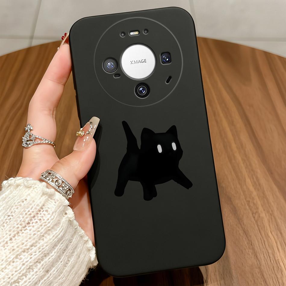 Cute Animal Matte Case For Huawei Mate 80 Pro Max P20 P30 P40 Lite E Phone Cases Soft Lightweight Silicone Anti Slip Back Cover