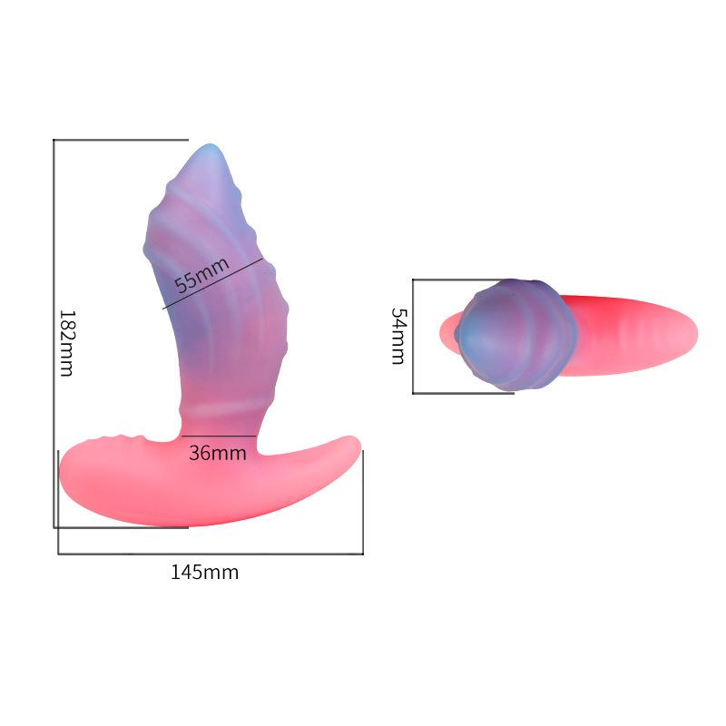 Super Silicone Anal Plug for Men & Women - Large G-Spot Anal Dilator & Erotic Toy