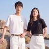 FivePlus Couple's Pure Cotton Casual T-Shirt
