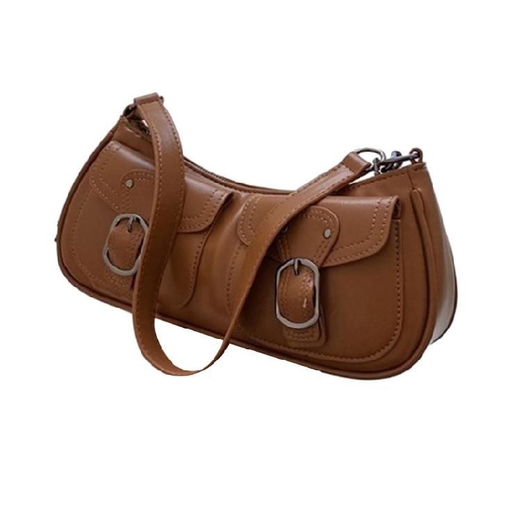 Lady Purse Fashion Underarm Bag for Women Girl Versatile Vintage Shoulder Bags