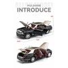1/24 Bentley Mulsanne Alloy Car Diecasts & Toy Vehicles Car Model Sound and Light Pull Back Car Toys for Kids Gifts