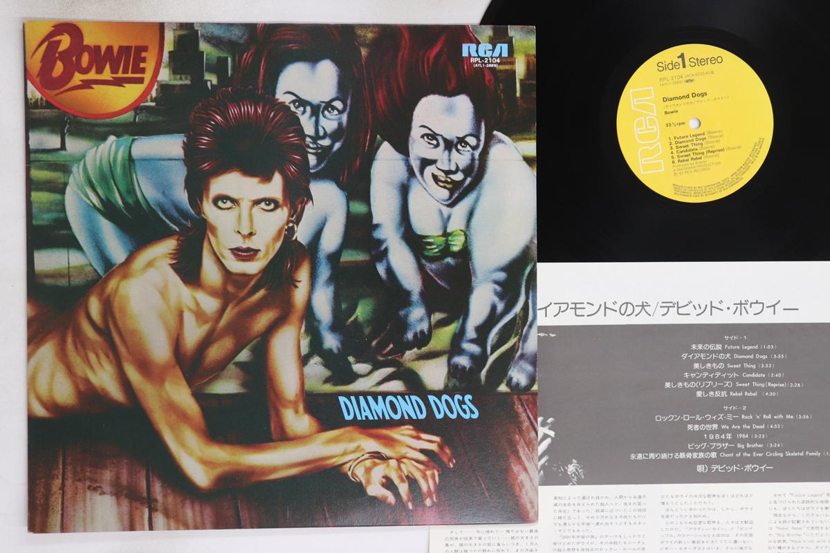 

LP Record DAVID BOWIE - Diamond Dogs RPL2104 RCA 1982 Japan Rock Used