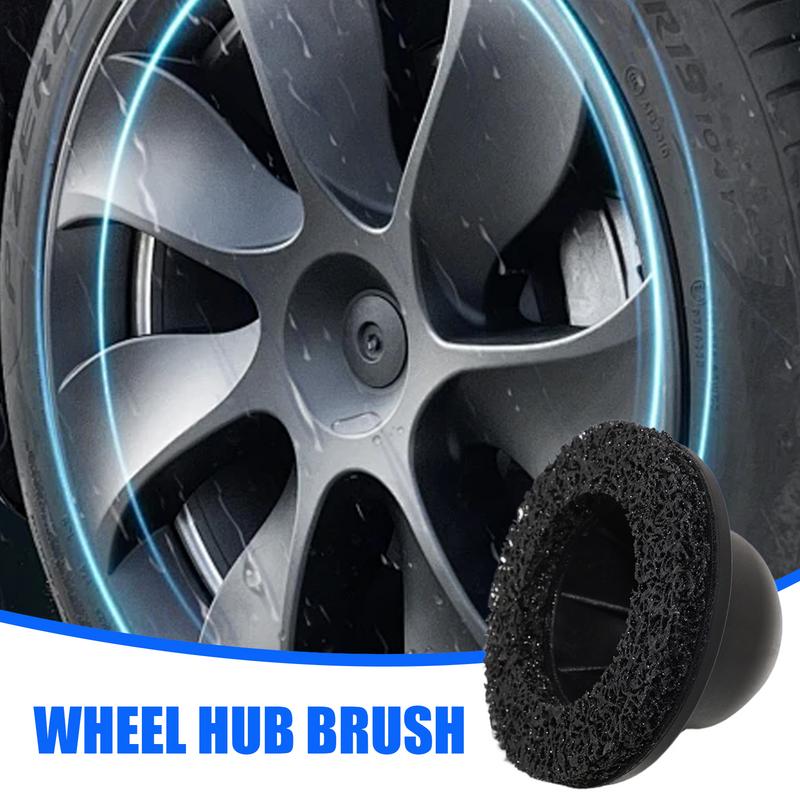 15cm Wheel Hub Brush Cleaning Rotor Wheel Hub Grinder Rust Grinding / Cleaning Rotor / Rim Surface for Cordless/ Air Drill