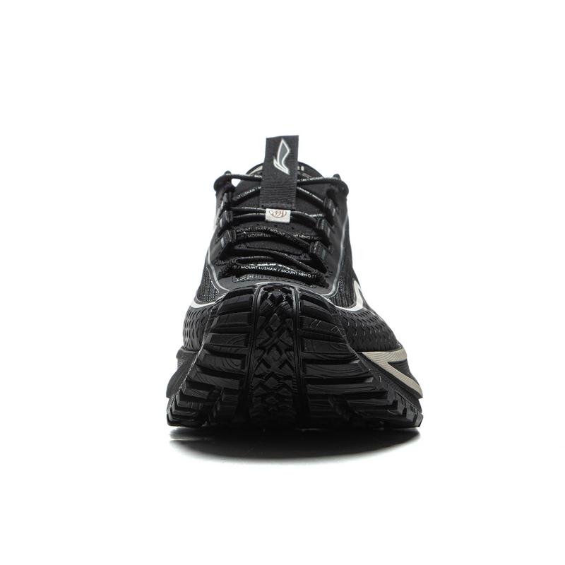 New LiNing CF Su Xingchuan Slip Resistant, Abrasion Resistant, Breathable Low Top Hiking Shoes Unisex Black AHTU023-16