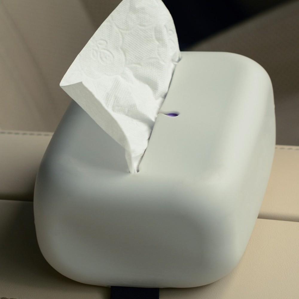 Soft Silicone Tissue Box Reusable Paper Holder decorative Tissue Drawer  Car
