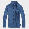 Cardigan Maglione da Uomo Maglione Lavorato a Maglia Semplice Casual Abbottonato Taglie Forti Cappotto da Uomo