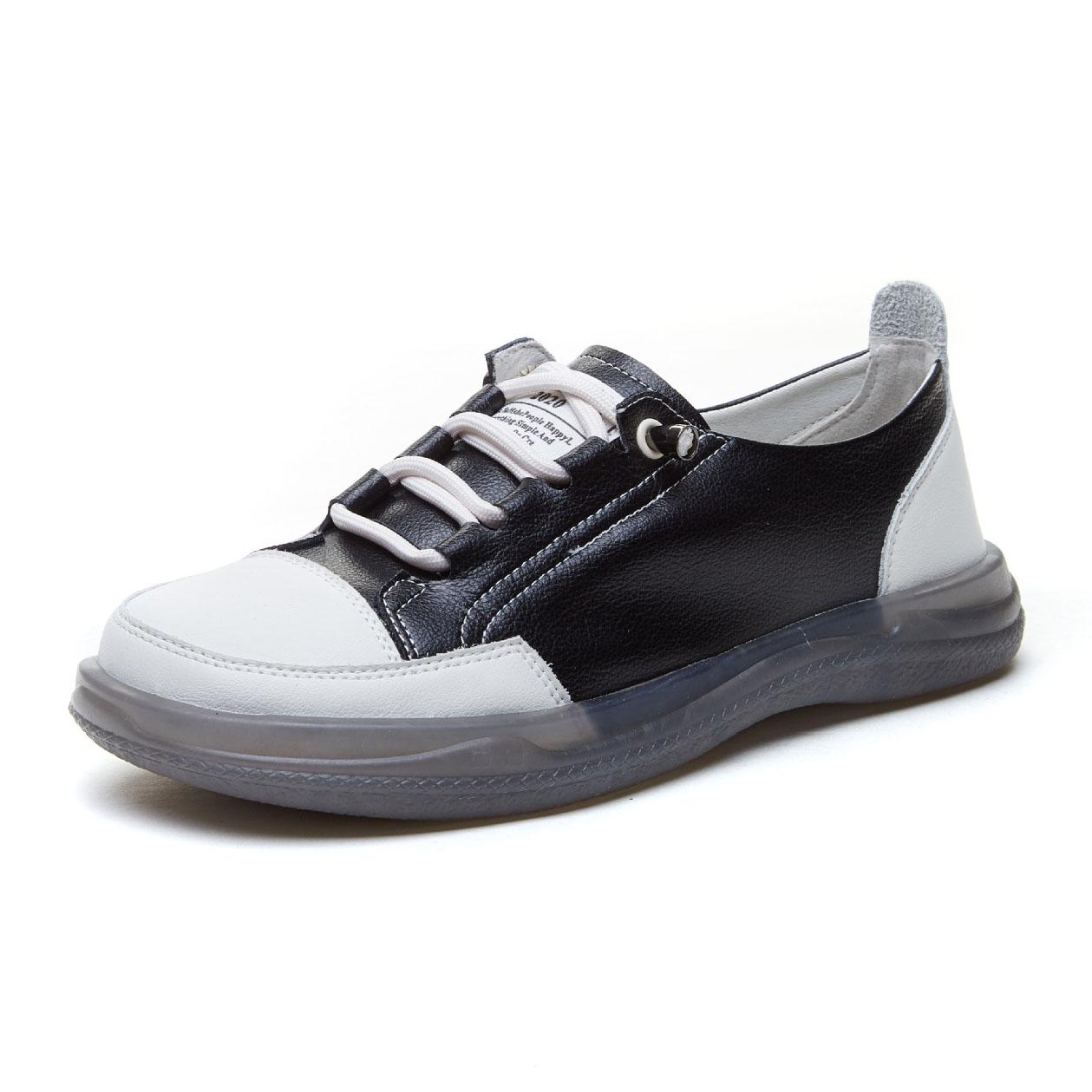 

Женские плоские кроссовки большого размера 35-41 осенние вулканизированные туфли женская повседневная обувь удобные плоские туфли 40 чёрный