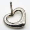Used TIFFANY&Co. Pierce Open heart Silver925 2.2g Silver El Saperetti
