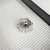 Exaggerated personality of Demon Eye Tassel Ring for Women High-end Design Opening Ring Exquisite Finger Accessories